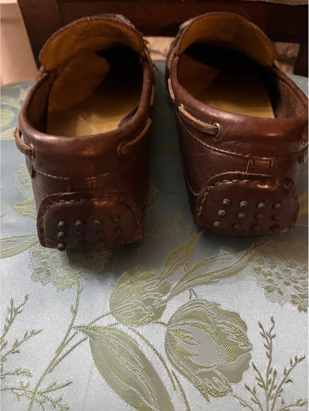 Cole Haan Brown Leather Driving Loafers